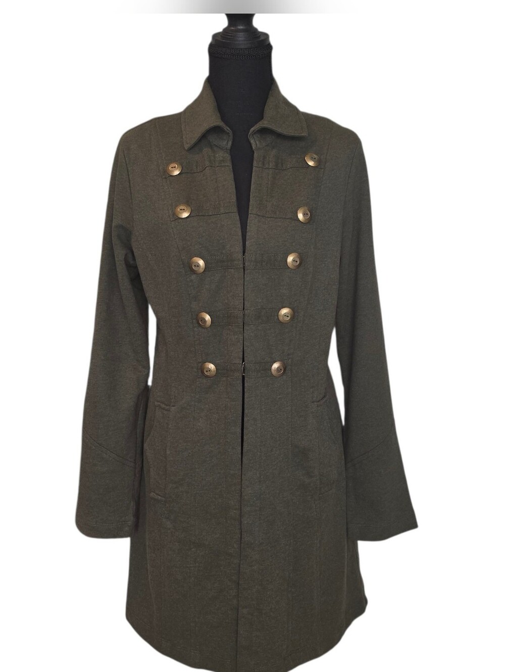 Cabi Cavilleri Military Style Jacket Dark Academia Small
